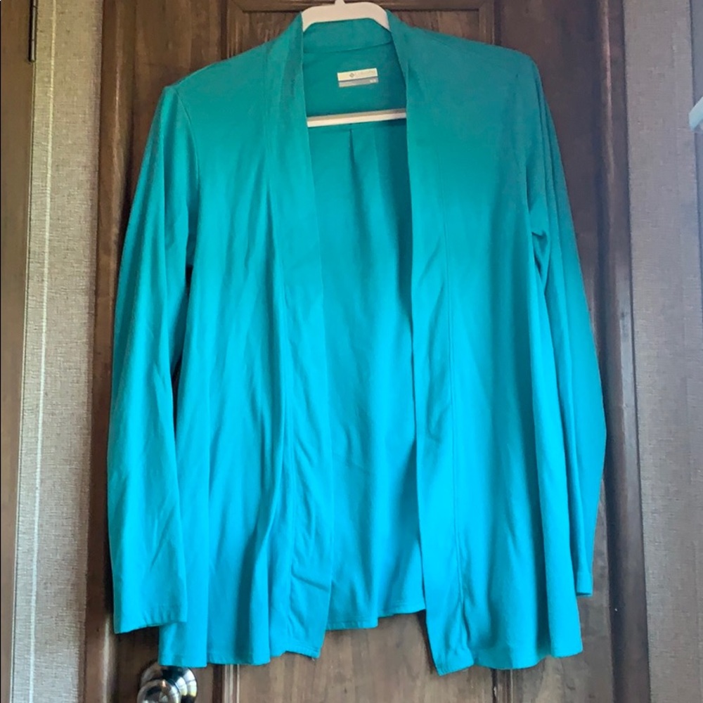 Blue Columbia Cardigan